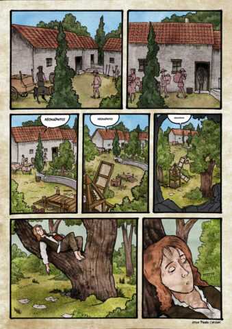 Λεονάρντο μέρος πρώτο κόμικς Κυριάκος Μαυρίδης