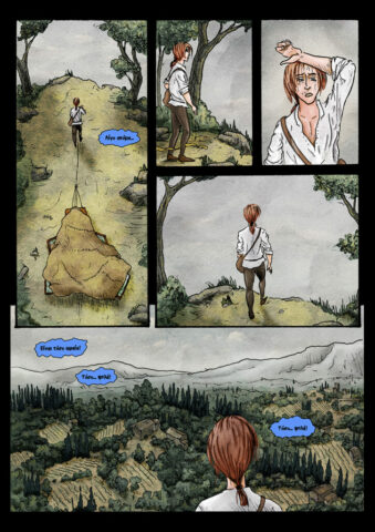 Λεονάρντο μέρος πρώτο κόμικς Κυριάκος Μαυρίδης