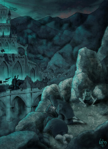 Tolkien The Two Towers At the gates of Minas Morgul