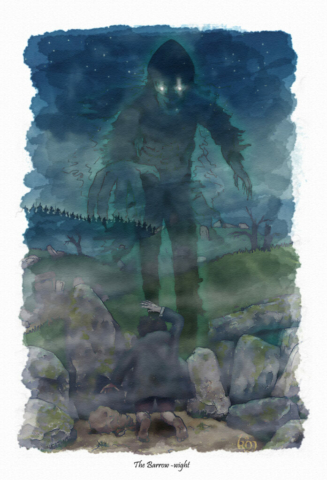Kyriakos Mauridis illustrations Lord of the Rings